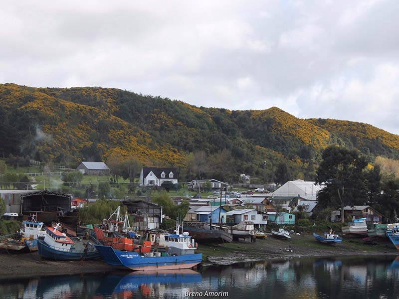 lagos e vulcões - chile