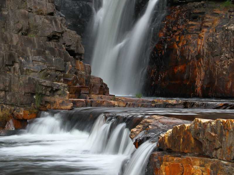 chapada dos veadeiros - cachoeira dos couros