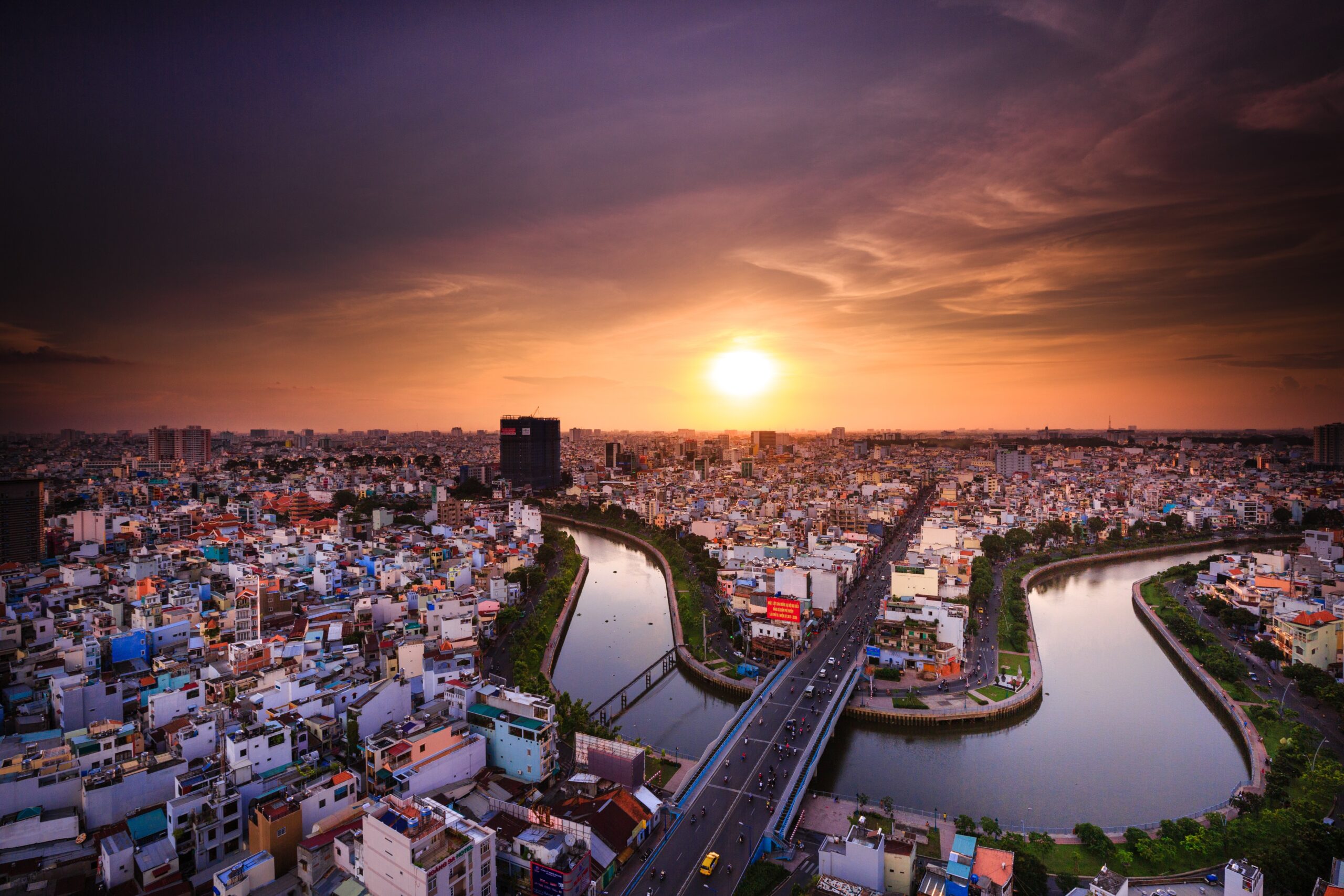 Ho Chi Minh City - Sunset - Copia